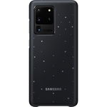 Husa de protectie telefon Samsung LED Cover pentru Samsung Galaxy S20 Ultra, EF-KG988CBEGEU, Negru