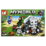 Set de constructie LB Plus - My World of Minecraft 4 in 1 - 214 D piese