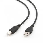 Gembird USB-A - USB-B cablu USB 3 m negru (CCFB-USB2-AMBM-3M), Gembird