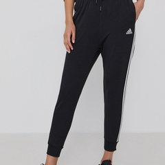 Pantaloni cu talie elastica si logo