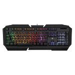 Tastatura gaming T-Dagger Landing-Ship rainbow neagra