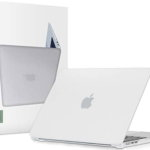 Husa Tech-Protect Smartshell pentru Apple MacBook Air 13 M2/M3/2022-2024 Negru Mat, Tech-Protect