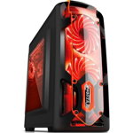 Nou! Sistem PC evoSTAR Gaming (Procesor AMD Ryzen 3 2200G (4M Cache, up to 3.70 GHz), 8GB, 1TB @7200rpm, nVidia GeForce GTX 1050 @2GB)