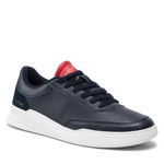 Tommy Hilfiger, Pantofi sport de piele, Bleumarin, 45