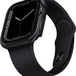 Husa Uniq UNIQ Valencia Apple Watch Series 4/5/6/7/SE 45/44mm. grafit/grafit, Uniq