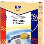 Sac aspirator Samsung VP77, sintetic, 4X saci, K&M