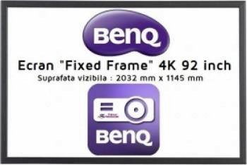 Ecran Proiectie Videoproiector BenQ 92 inch 5J.BQFF1.092, BenQ