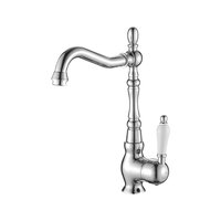 Baterie bucatarie cu finisaj cromat, Lora BLO4A-C, stativa, monocomanda