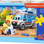 Puzzle 60 piese First Aid, Castorland