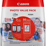 Set cartuse Canon PG545XL/CL546XL si hartie foto GP-501