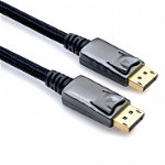 Cablu DisplayPort ROLINE, DP-DP, v1.2, M/M, 2 m