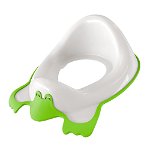 Reductor WC copii Sanit-Plast, verde, antiderapant, sustine maxim 150Kg, Cod A41AZ, 