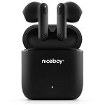 Casti Audio In-Ear Hive Beans True Wireless Negre, Niceboy