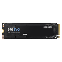 SSD Samsung 990 EVO 2TB PCI Express 4.0 x4 M.2 2280, SAMSUNG