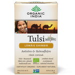 Ceai Tulsi (Busuioc Sfant) cu Lamaie si Ghimbir 18 plicuri, Organic India