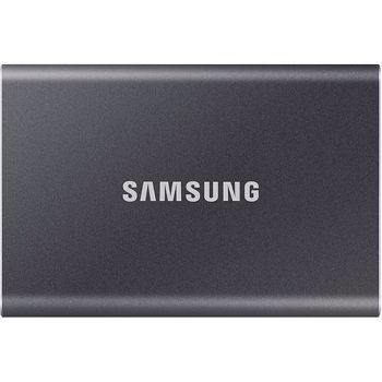 SSD extern Samsung T7 portabil, 2TB, USB 3.2, Titan Grey