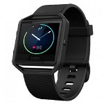Smartwatch Fitness Fitbit Blaze Gunmetal Marimea L - Negru, Fitbit