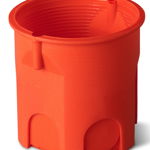 Elektro-Plast Cutie încasabilă PK-60 Lux portocaliu intens (0206-50), Elektro-Plast