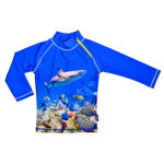 Tricou de baie Coral Reef marimea 110-116 protectie UV Swimpy