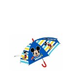Umbrela automata, Mickey Mouse, Oh Boy, multicolor, 60cm, Disney