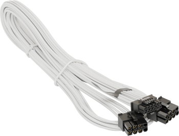 Cablu alimentare PCI-e Seasonic 12VHPWR, 2x 8-pin PCI-E, 750 mm (Alb), Seasonic