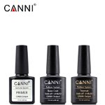Set CANNI Primer & Base Coat & Top Coat | 7.3 ml | Premium, 