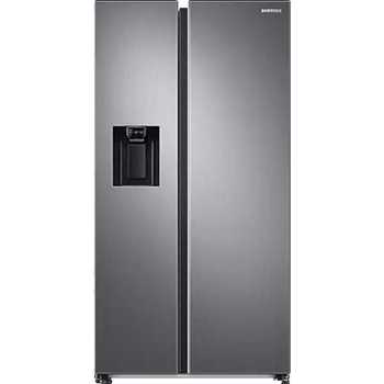 Side by Side SAMSUNG RS68A8522S9/EF, No Frost, 634 l, H 178 cm, Clasa D, Dozator apa, inox