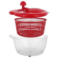 Uscator salata, plastic, 26cm/5L, Rosu - Westmark, Westmark