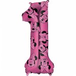 Balon folie cifra 1-6 Minnie Mouse Forever 66cm, Balloon4Party