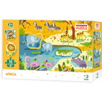 Puzzle - Animale din Africa - 18 piese