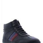 Incaltaminte Barbati English Laundry Spinner Colorblock Stripe High Top Sneaker Black