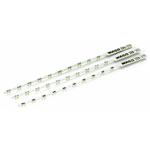 Marker strip; MARKED; 7; not stretchable; Horizontal marking; snap-on type; white, Wago