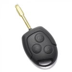 Ford - Carcasa cheie cu 3 butoane si suport baterie, Carguard