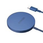 Incarcator wireless Anker PowerWave Select+ Magnetic Pad 7.5W Albastru Navy, Anker