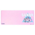 Mousepad profesional pentru gaming si birou Pusheen, model XL, antiderapant, impermeabil, 80x35 cm