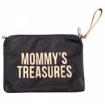 Childhome Mommy's Treasures Gold cutie cu dispozitiv de prindere 1 buc, Childhome