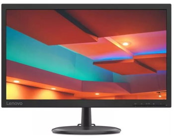 Monitor, Lenovo, D22-20, TN, 21.5", Full HD, 1920x1080, 75 Hz, 5 ms, HDMI, VGA, Negru