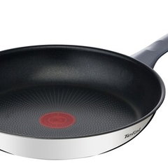 Tigaie cu suprafață antiaderentă din oțel inoxidabil ø 28 cm Daily Cook G7300655 – Tefal, Tefal