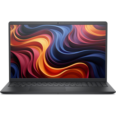 Laptop DELL 15 DC15255, AMD Ryzen 5 7530U pana la 4.5GHz, 15.6" Full HD, 16GB, SSD 512GB, AMD Radeon Graphics, Free Dos, Carbon Black