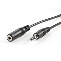 Cablu prelungitor Value audio jack T-M 2m