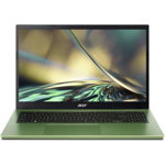 Laptop Acer Aspire 3 A315-59 (Procesor Intel® Core™ i5-1235U (12M Cache, up to 4.40 GHz, with IPU), 15.6" FHD, 8GB, 256GB SSD, Intel Iris Xe Graphics, Verde)