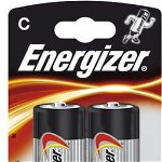 Baterii alcaline Energizer Power, Tip C, 2 Bucati, Energizer