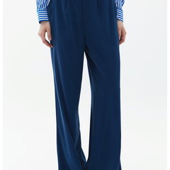 Pantaloni din amestec de lyocell cu croiala ampla, OXXO