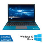 Laptop Gateway GWTN156 Ultra Slim cu procesor Intel® Core™ i3-1115G4 pana la 4.10GHz, Memorie 8GB DDR4, 256GB SSD, video Intel® UHD Graphics, Display 15.6" Full HD, Windows 10, Blue