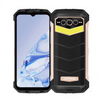 Telefon mobil Doogee S100 Pro Gold, 4G, IPS 6.58" FHD+, 12 GB+8GB RAM, 256GB ROM, Android 12, Helio G99, 22000mAh, NFC, Dual SIM