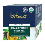 Ceai verde premium Eco, 10 plicuri, Bitaco, Bitaco