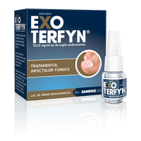 Exoterfyn lac de unghii medicamentos