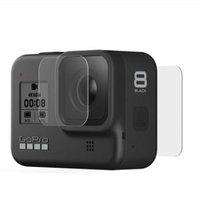 Folie sticla protectie lentila+ecran GoPro H8BInclude carpa de curatat din microfibra