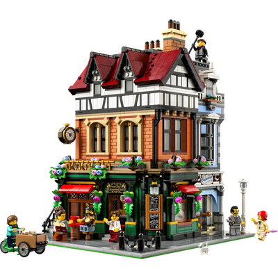 Set constructie LEGO Icons 10350 Casa in Stil Englezesc, 25x30cm, multicolor
