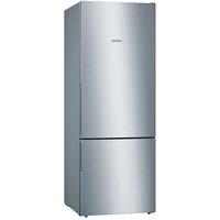 Combina frigorifica Bosch KGV58VLEAS, 503 litri, Low Frost, clasa E, inaltime 191 cm, rafturi EasyAccess, sistem FreshSense, sertar VitaFresh, iluminare LED, compartiment congelator BigBox, argintiu